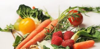 Warzywa i owoce na diecie paleo