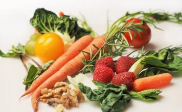 Warzywa i owoce na diecie paleo